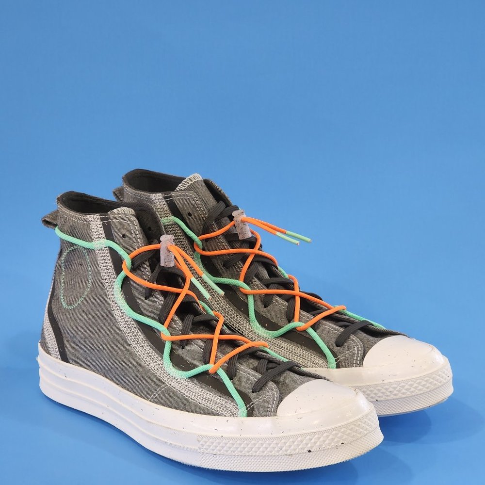 Converse Chuck 70 Hi Renew Ash Storm Unisex Sneakers 170948C NWT